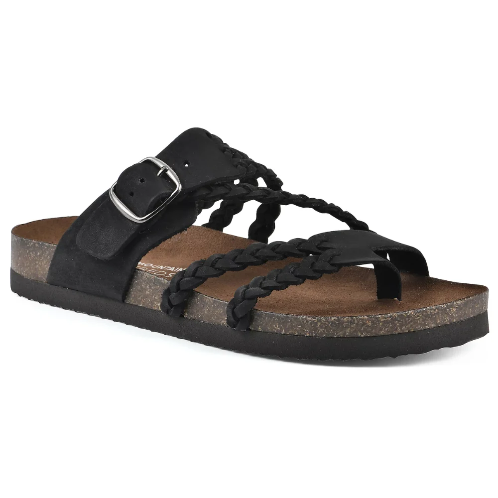 Elegant Braided Slip-On Sandals for Women